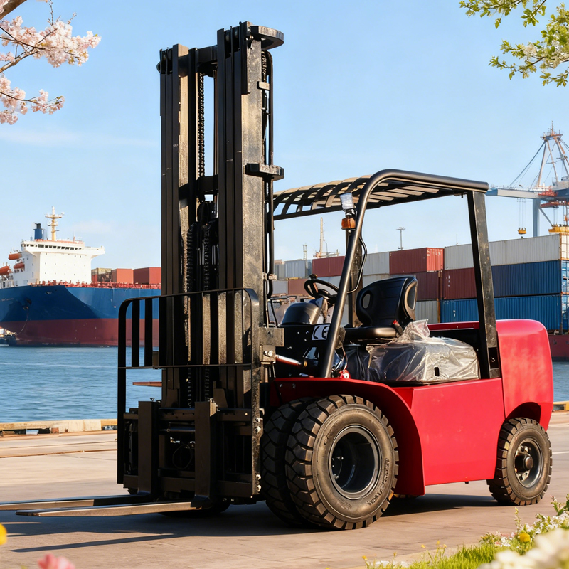 Heavy Equipment Forklift - رافعة شوكية ديزل ثقيلة بقدرة 8