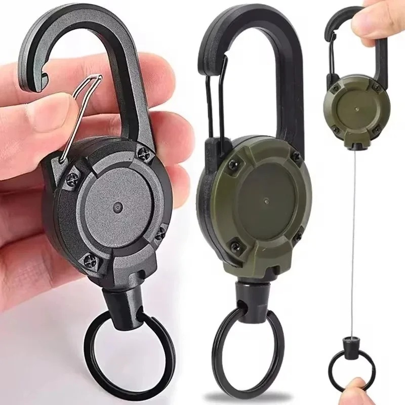 Heavy Equipment Keychain - سلسلة مفاتيح قابلة للسحب مع مشبك