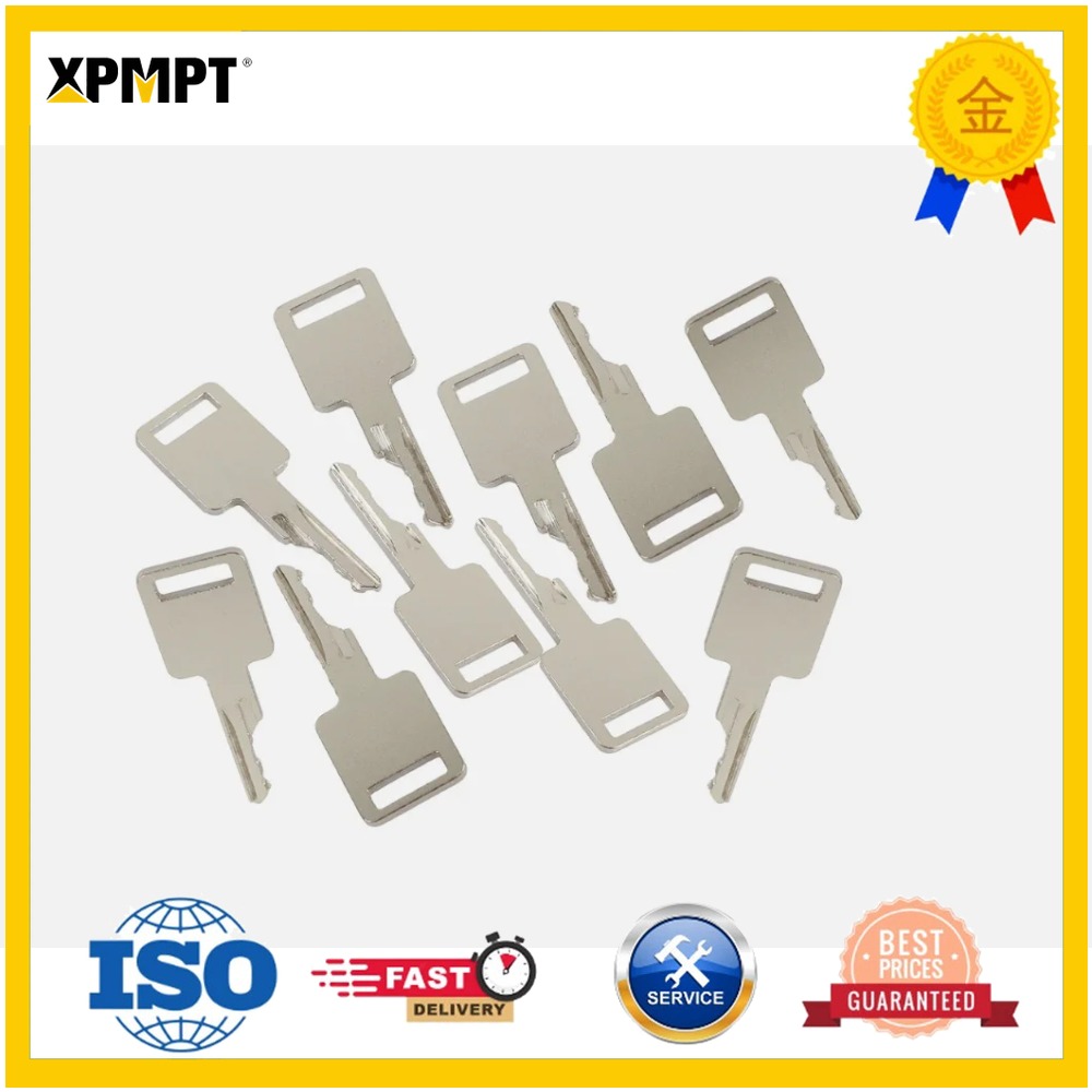 Heavy Equipment Keychain - 10 قطع مفاتيح S331/S160 D250 تناسب