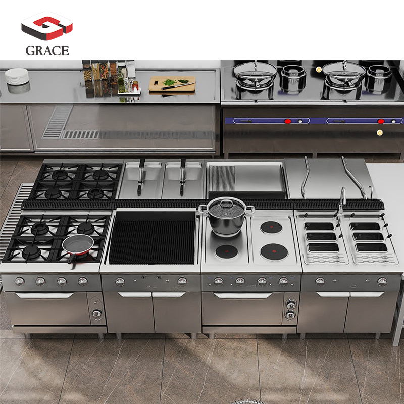 Heavy Equipment Kitchen - آلة المطبخ التجارية GRACE Heavy SS304