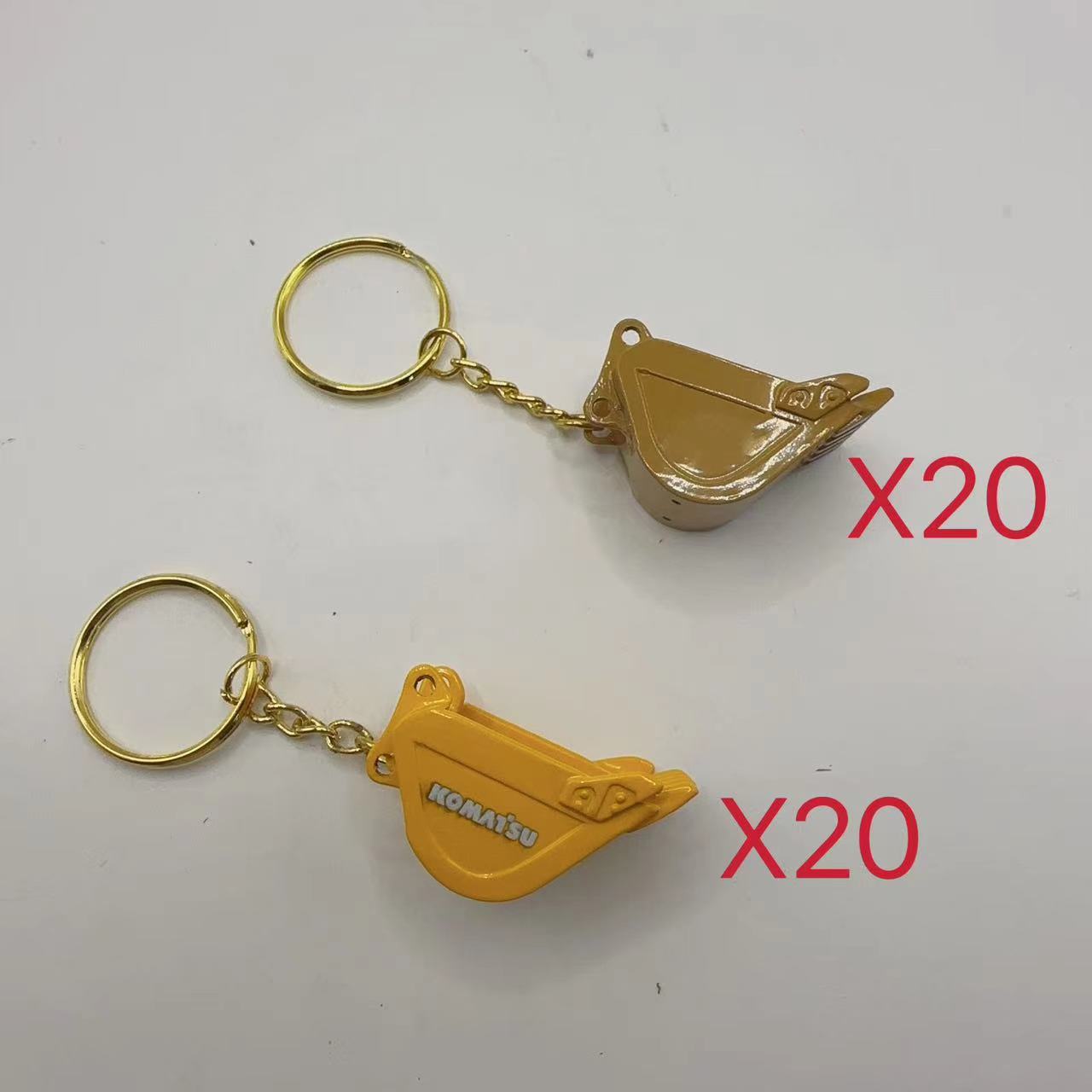 40 قطعة سلسلة مفاتيح قلادة حفا - مراجعة Heavy Equipment Keychain وسعره