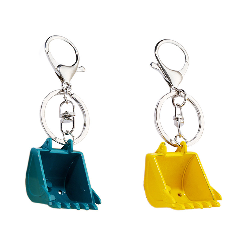 سلسلة مفاتيح حفارة معدنية إبدا - مراجعة Heavy Equipment Keychain وسعره