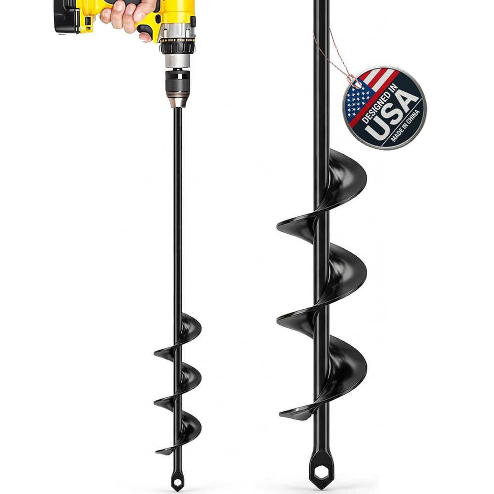 مثقاب حديقة حلزوني أو أداة زرا - مراجعة Post Hole Digger وسعره