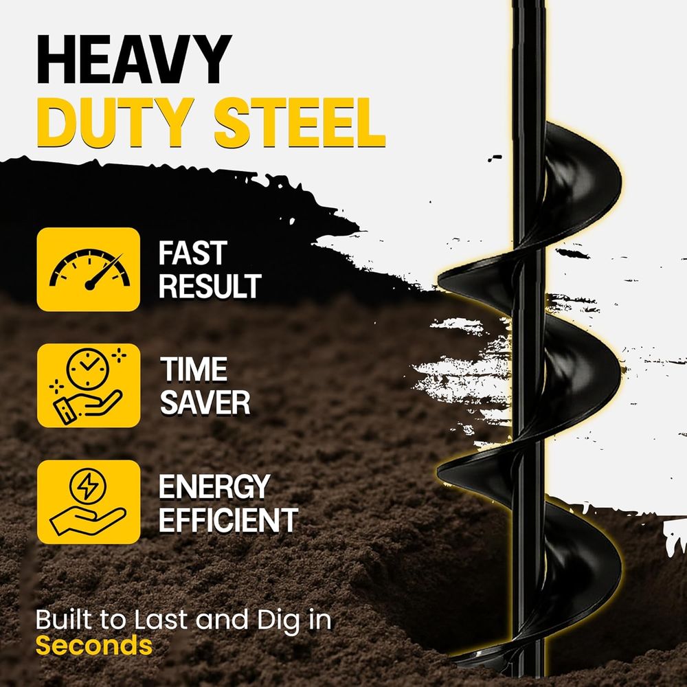 مثقاب حديقة حلزوني أو أداة زرا - مراجعة Post Hole Digger وسعره