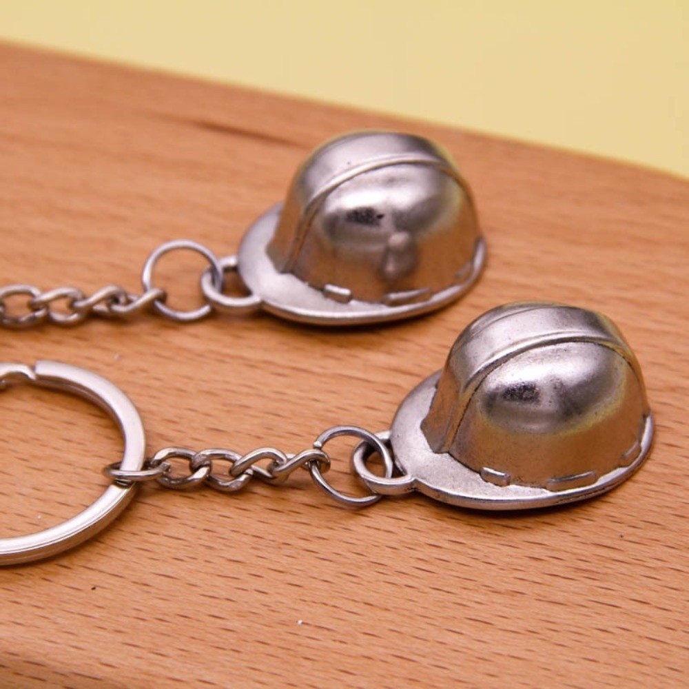 سلسلة مفاتيح على شكل خوذة أمان - مراجعة Heavy Equipment Keychain وسعره