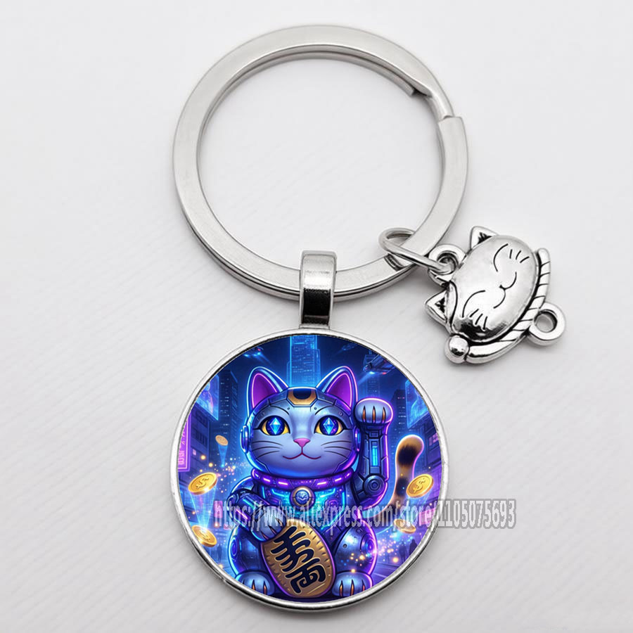ميدالية مفاتيح على شكل قطة الح - مراجعة Heavy Equipment Keychain وسعره