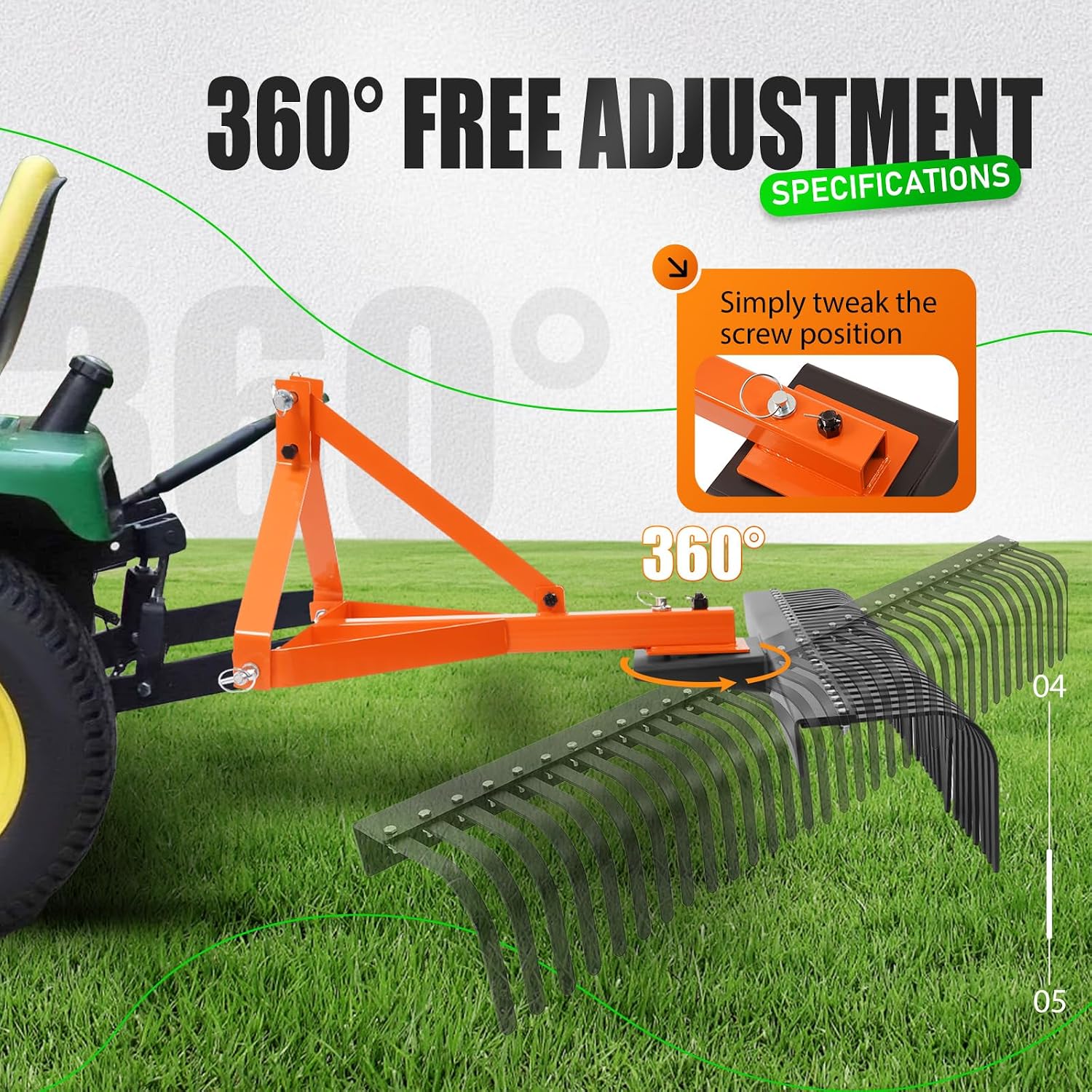 مجرفة حدائق قابلة للجر، ملحق م - مراجعة Heavy Equipment Landscaping وسعره