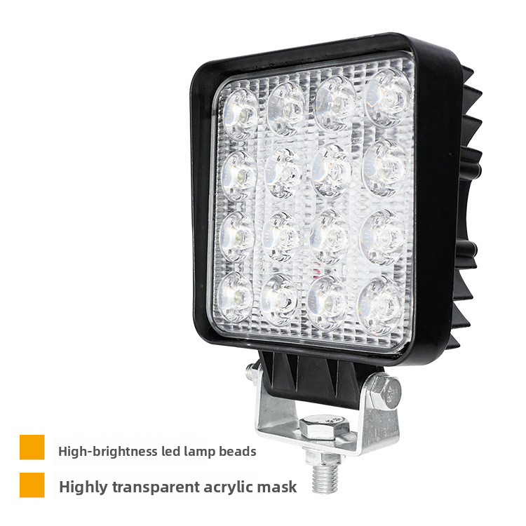 مصباح عمل LED بقوة 48 واط، 16  - مراجعة Heavy Equipment Forklift وسعره