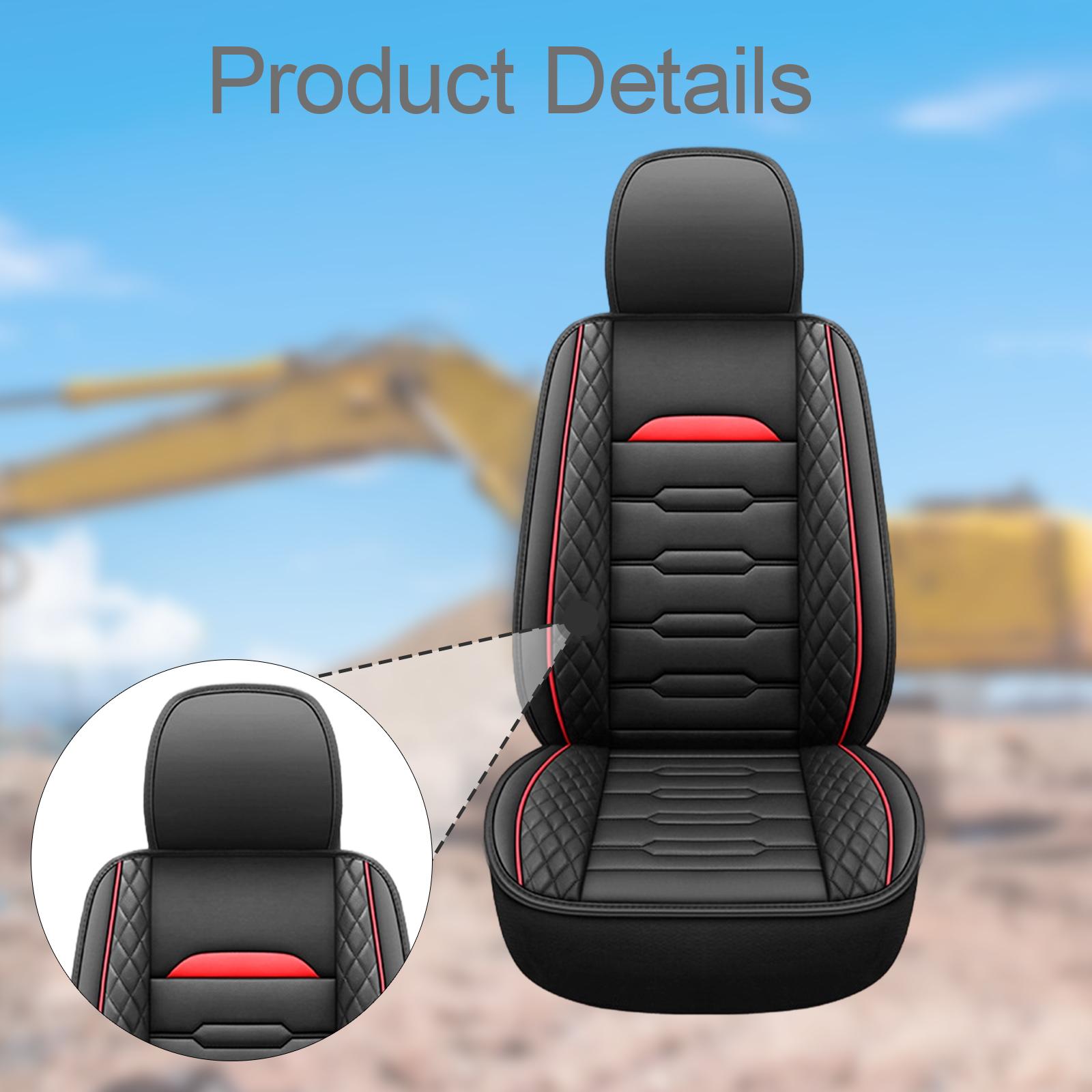 غطاء مقعد حفار من الجلد الصناع - مراجعة Heavy Equipment Forklift وسعره