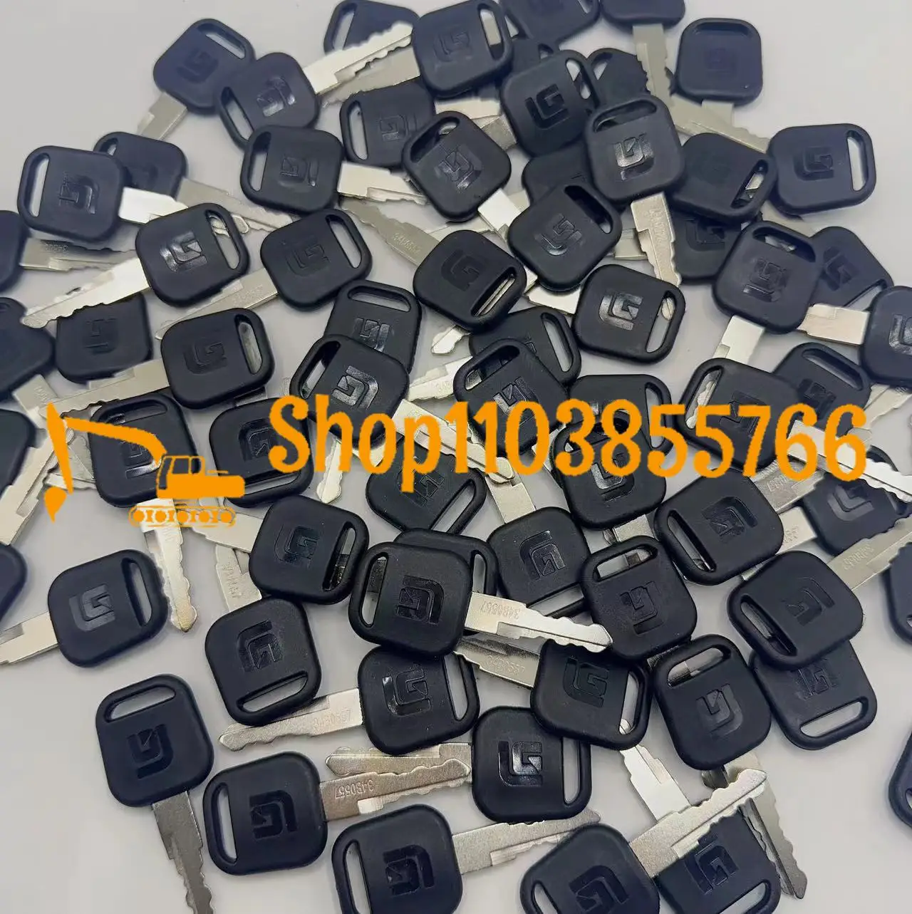 2 قطعة مفتاح جديد 34B0557 مع س - مراجعة Heavy Equipment Keychain وسعره
