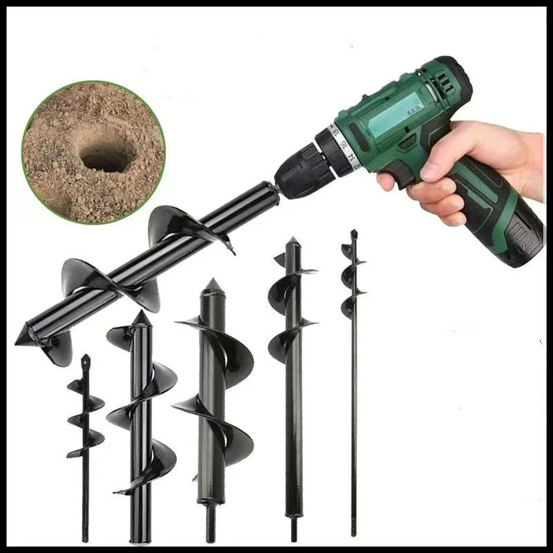 قطعة مثقاب حلزوني أرضي ، بستنة - مراجعة Post Hole Digger وسعره