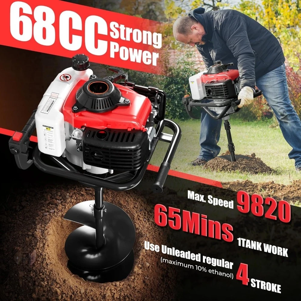 أفضل عرض جديد مع شحن داخل الول - مراجعة Post Hole Digger وسعره