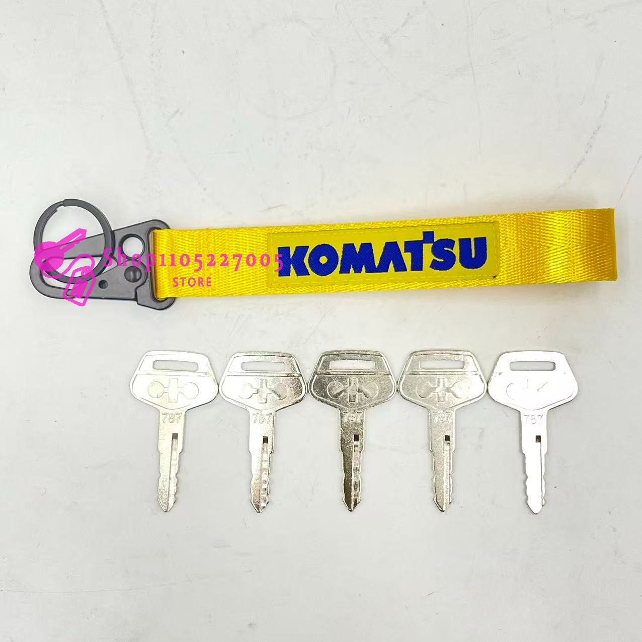 2/5/10 قطع مفتاح 787 لمعدات كو - مراجعة Heavy Equipment Keychain وسعره