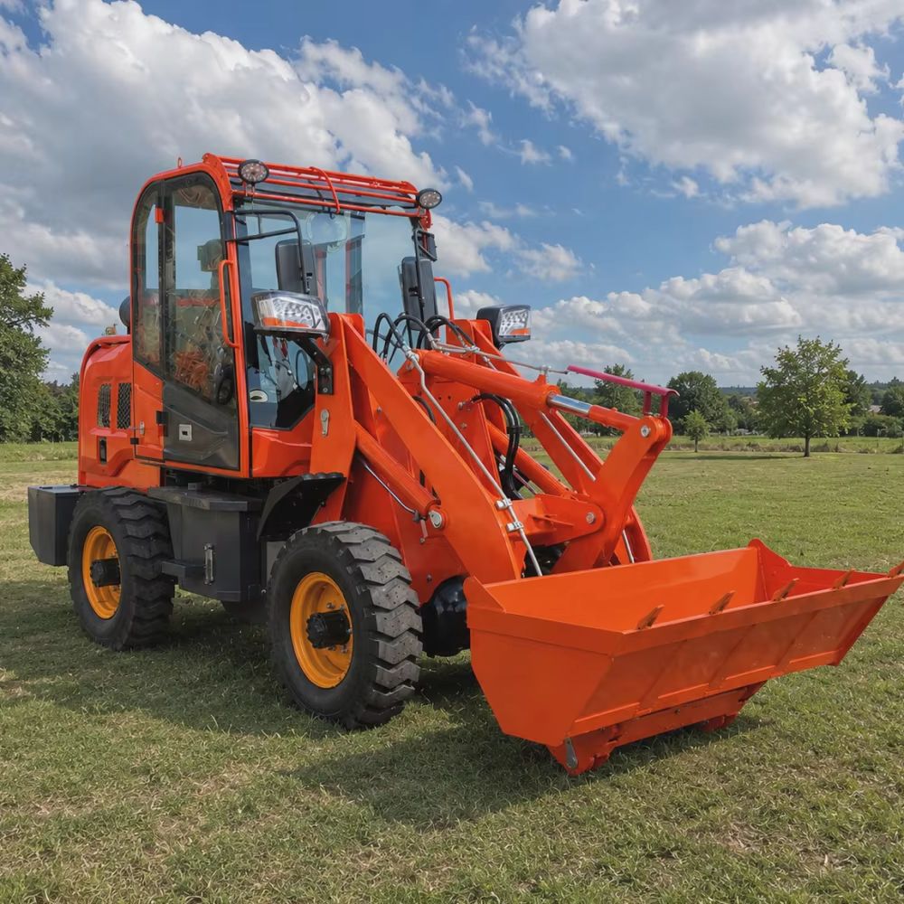 لودر أمامي بعجلات يعمل بالديزل - مراجعة Heavy Equipment Landscaping وسعره