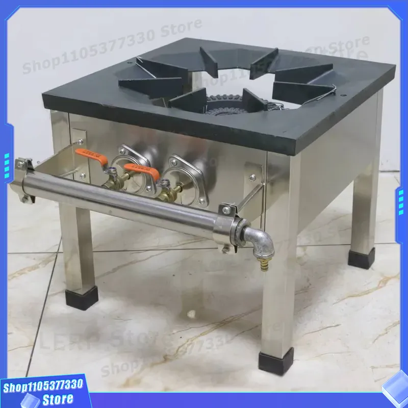 موقد غاز تجاري من الحديد الزهر - مراجعة Heavy Equipment Kitchen وسعره
