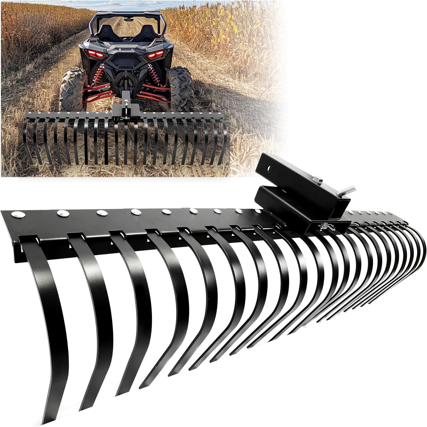مجرفة حدائق لتنظيف الأعشاب الض - مراجعة Heavy Equipment Landscaping وسعره
