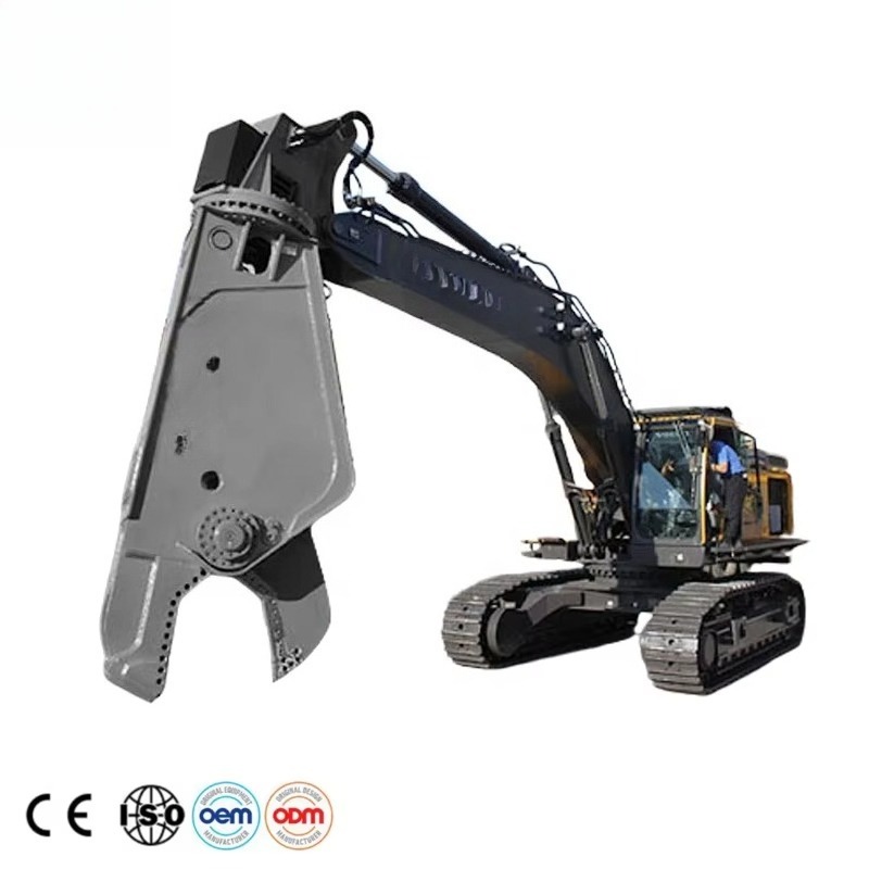قاطع خردة هيدروليكي بتصميم فك  - مراجعة Heavy Equipment Industry وسعره