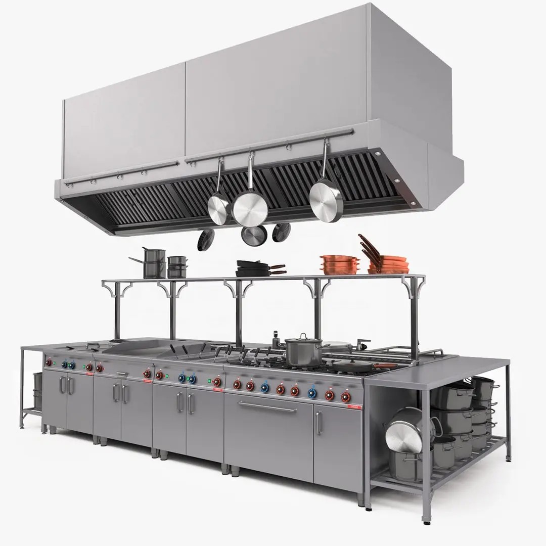 الفولاذ المقاوم للصدأ الغربي ا - مراجعة Heavy Equipment Kitchen وسعره