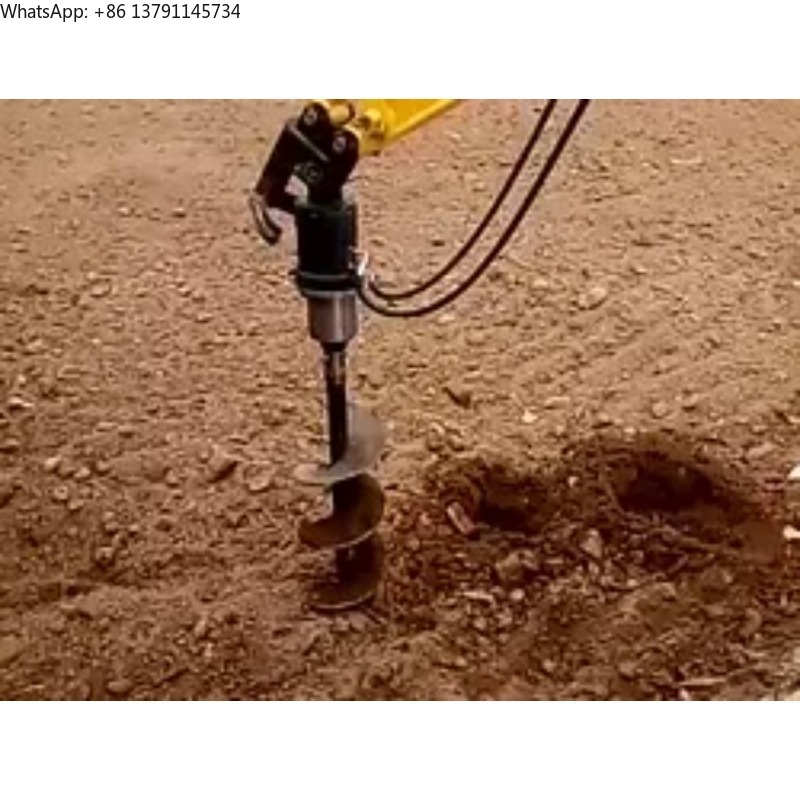 حفار أرضي هيدروليكي لحفر الثقو - مراجعة Post Hole Digger وسعره