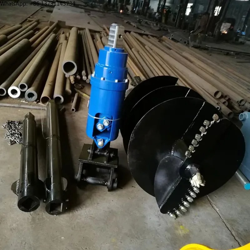حفار أرضي هيدروليكي لحفر الثقو - مراجعة Post Hole Digger وسعره